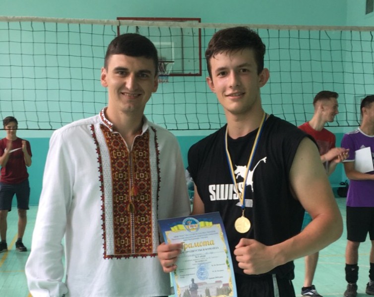 Кращий гравець змагань першості ТНПУ з волейболу